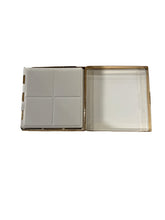 Load image into Gallery viewer, Artist watercolor Brass plated travel pochade pan palette box