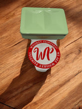 Load image into Gallery viewer, Artist Travel watercolor palette box ,Arctic Green Napoleon Whiskey painters travel palette