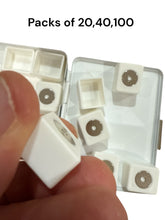 Load image into Gallery viewer, Magnetic Watercolor Paint Pans, Travel Refillable Half Full Pans, Plein air