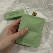 Load image into Gallery viewer, Artist Travel watercolor palette box ,Arctic Green Napoleon Whiskey painters travel palette