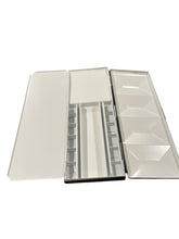 Load image into Gallery viewer, Artist Bijou watercolor travel metal pan palette box with flask , Bravo watercolor travel metal Palette boxMade in Italy