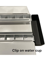 Load image into Gallery viewer, Artist Bijou watercolor travel metal pan palette box with flask , Bravo watercolor travel metal Palette boxMade in Italy