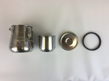 Load image into Gallery viewer, Artist Air Tight Stainless Steel Brush Washer