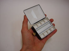 Load image into Gallery viewer, The Scottie Artist Flask palette paint box-  Gloss and Matte Black